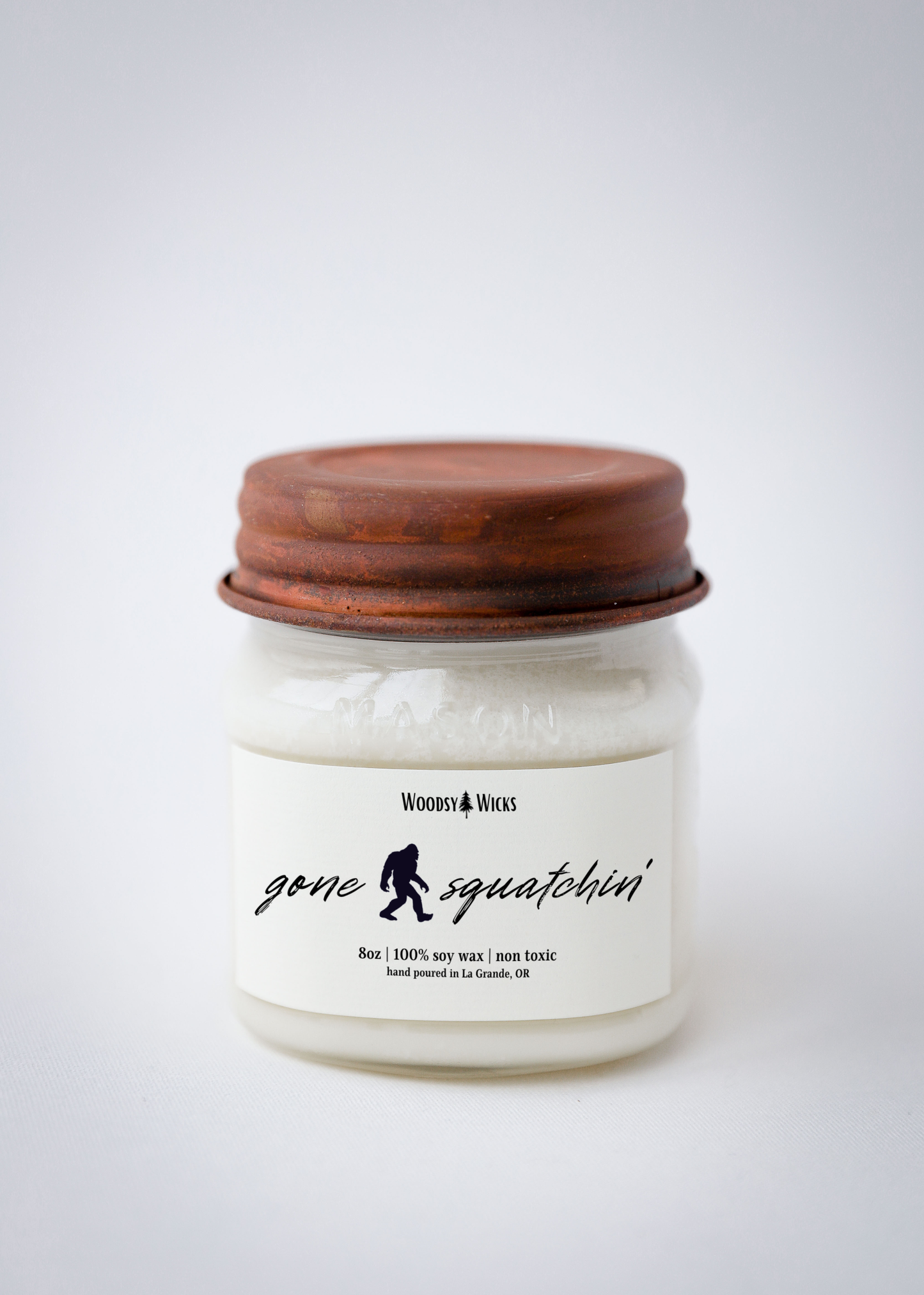 Bigfoot Gone Squatchin’ Soy Wax Candle - Sasquatch
