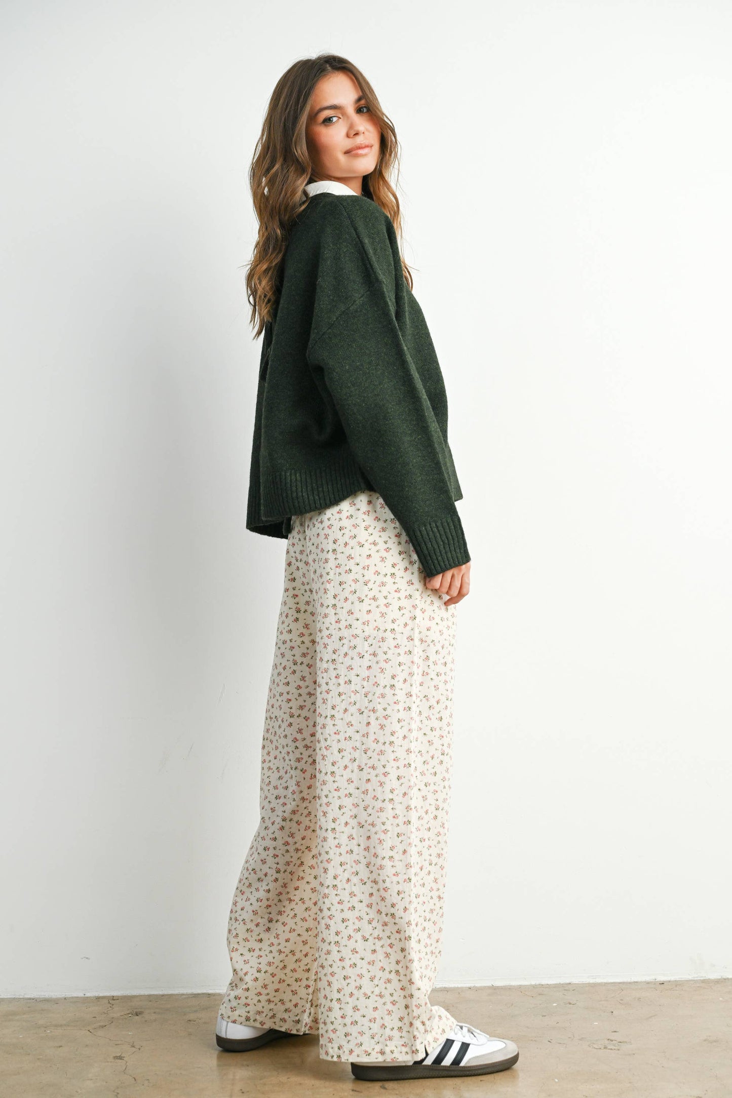 Tie-back Sweater - BMW7815