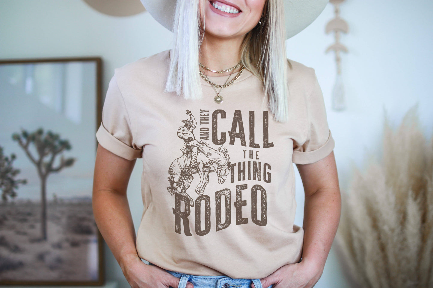 They Call The Thing Rodeo Graphic Tee | Western Shirt