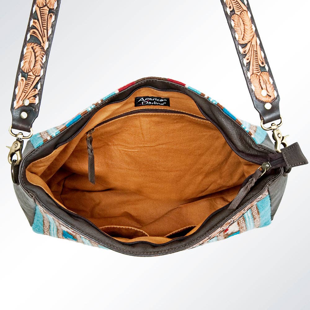 LC-ADBGA173 Crossbody Genuine Western Leather Women Bag