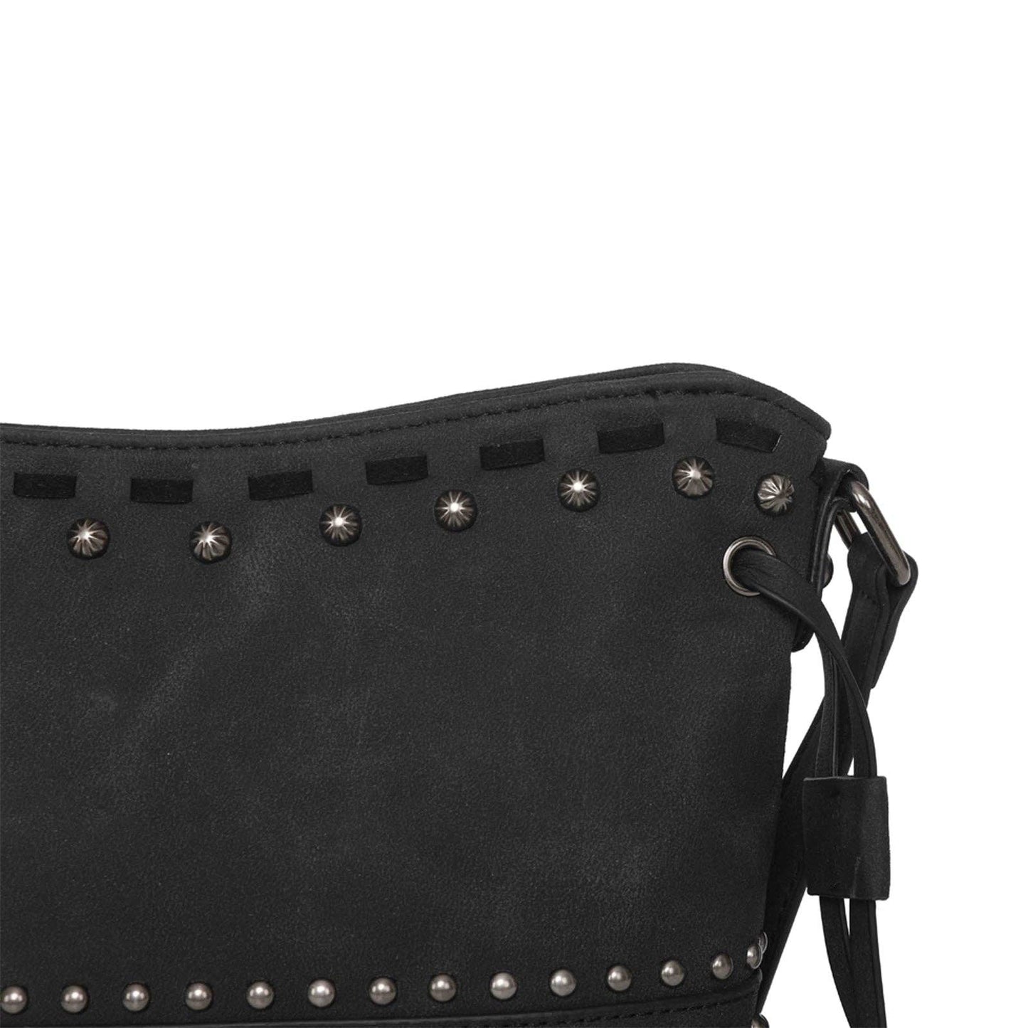 TR142-8360 Trinity Ranch Hair-On Cowhide Collection Crossbod