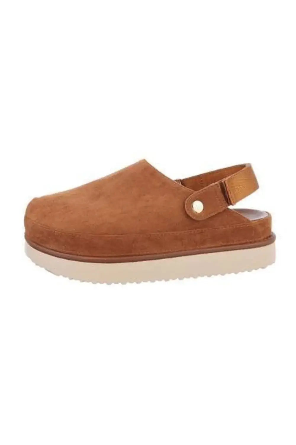 Women's Chunky Sling back Closed Toe Clogs