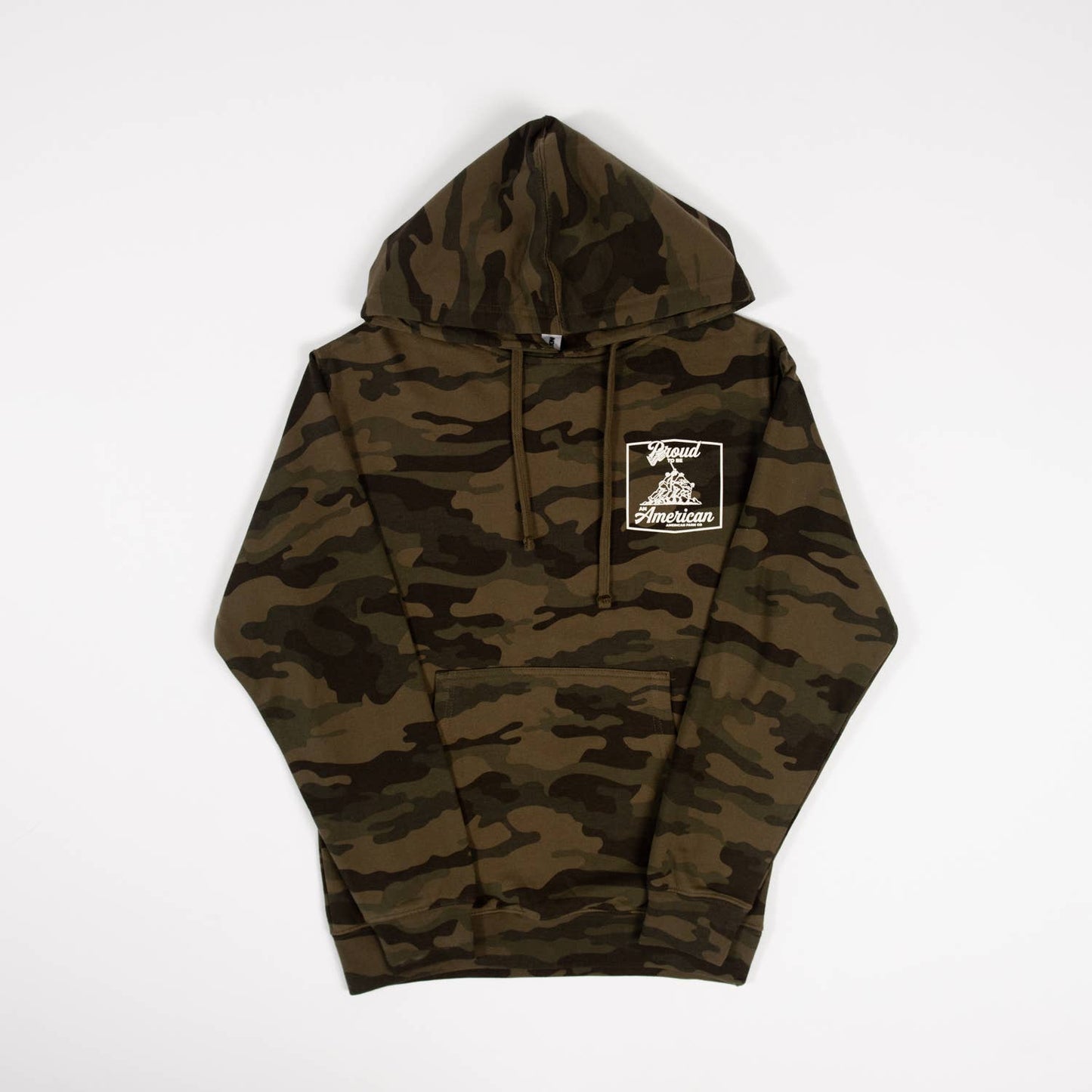 Western ‘Proud American’ Camo Hoodie