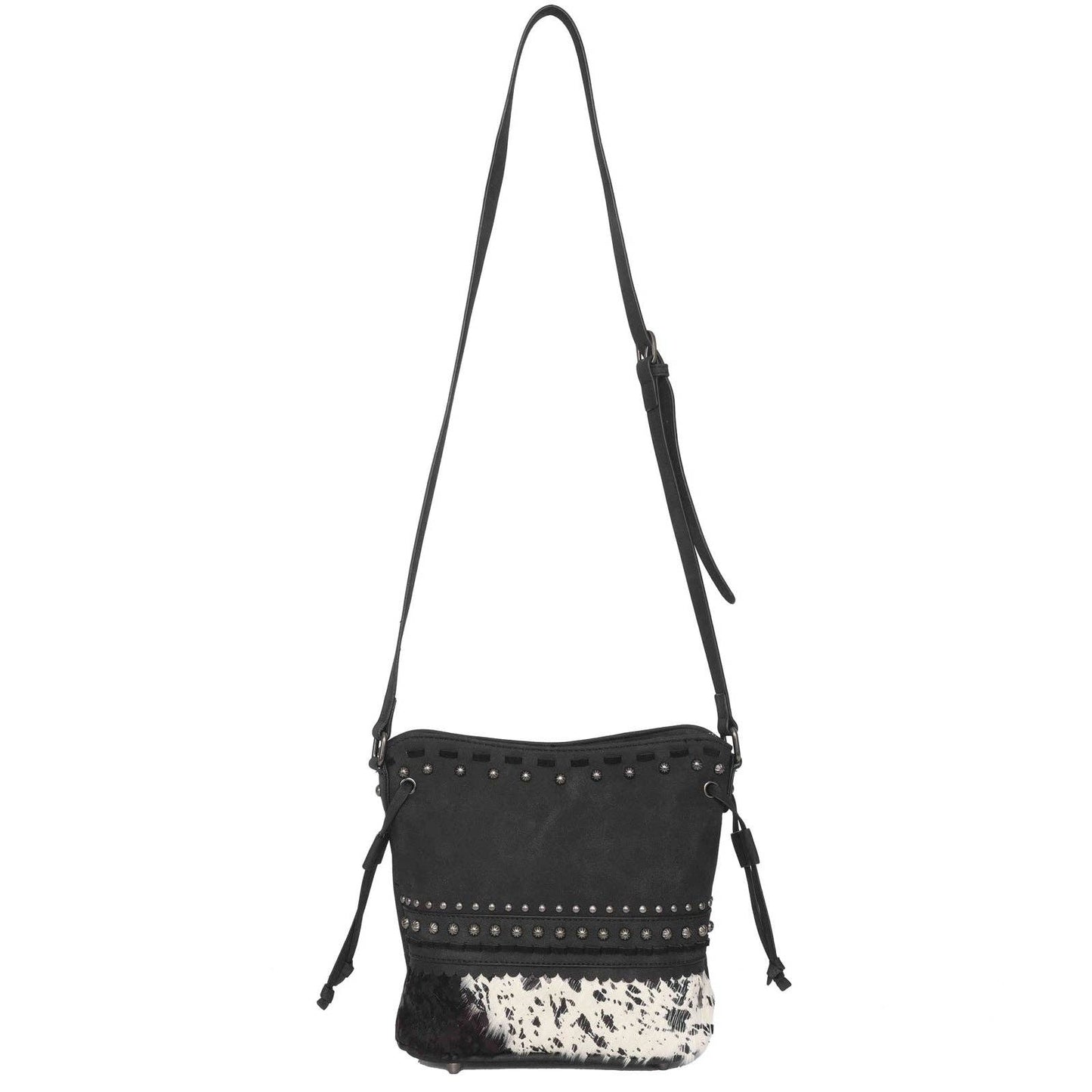 TR142-8360 Trinity Ranch Hair-On Cowhide Collection Crossbod