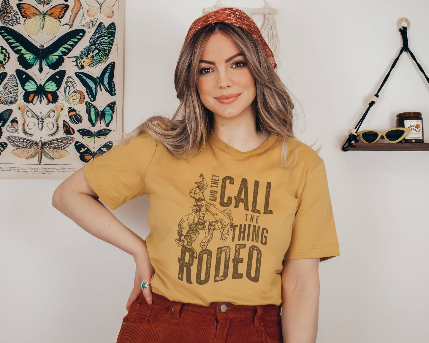 They Call The Thing Rodeo Graphic Tee | Western Shirt