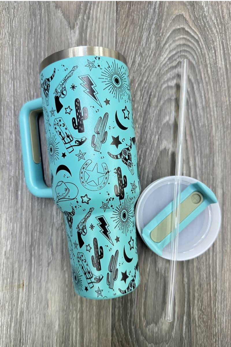 WESTERN STAINLESS STEEL TUMBLERS CUP 40oz