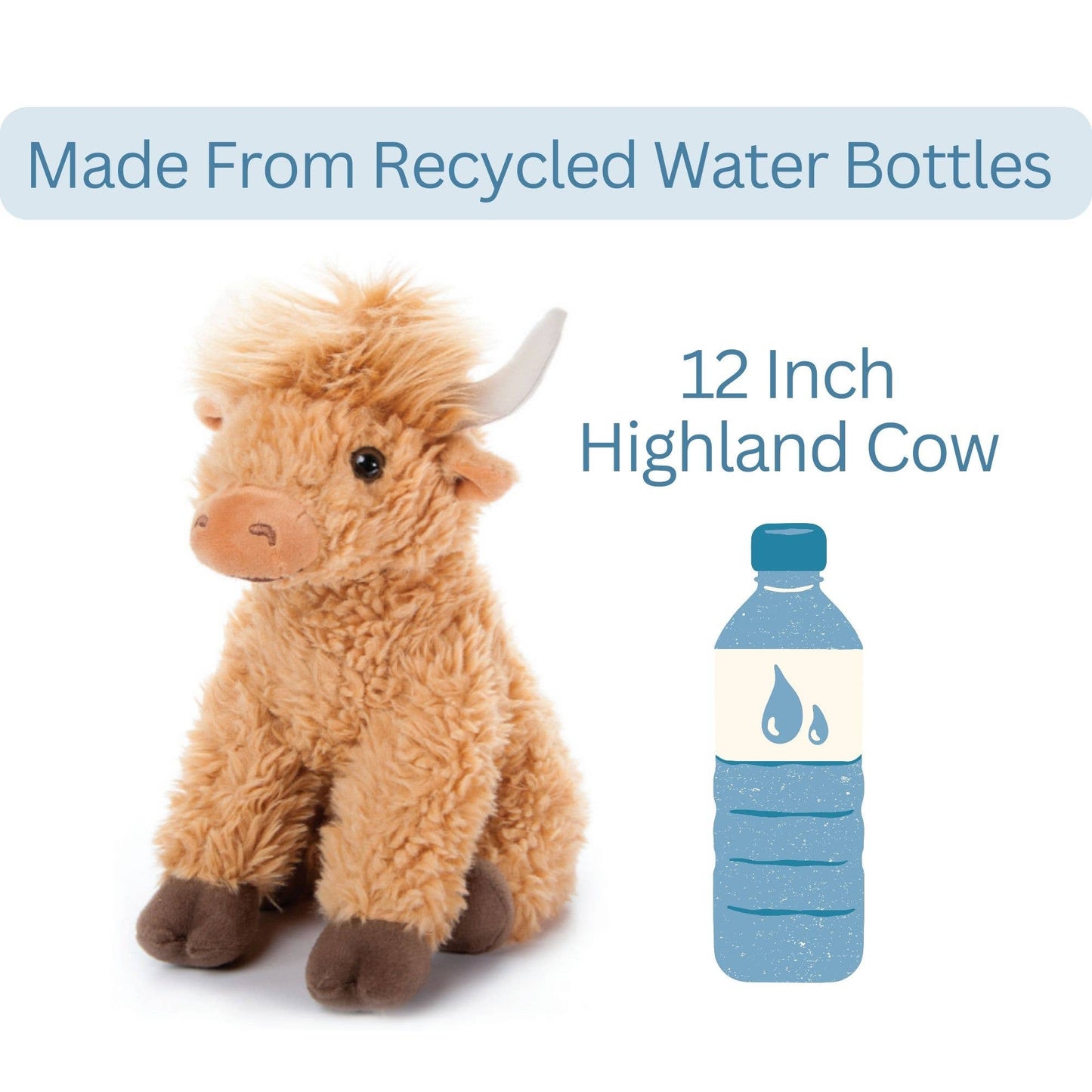 12" (28cm) Highland Cow Blonde