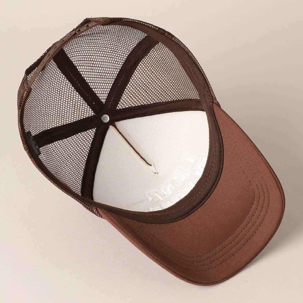 LONG WKND Foam Trucker Cap