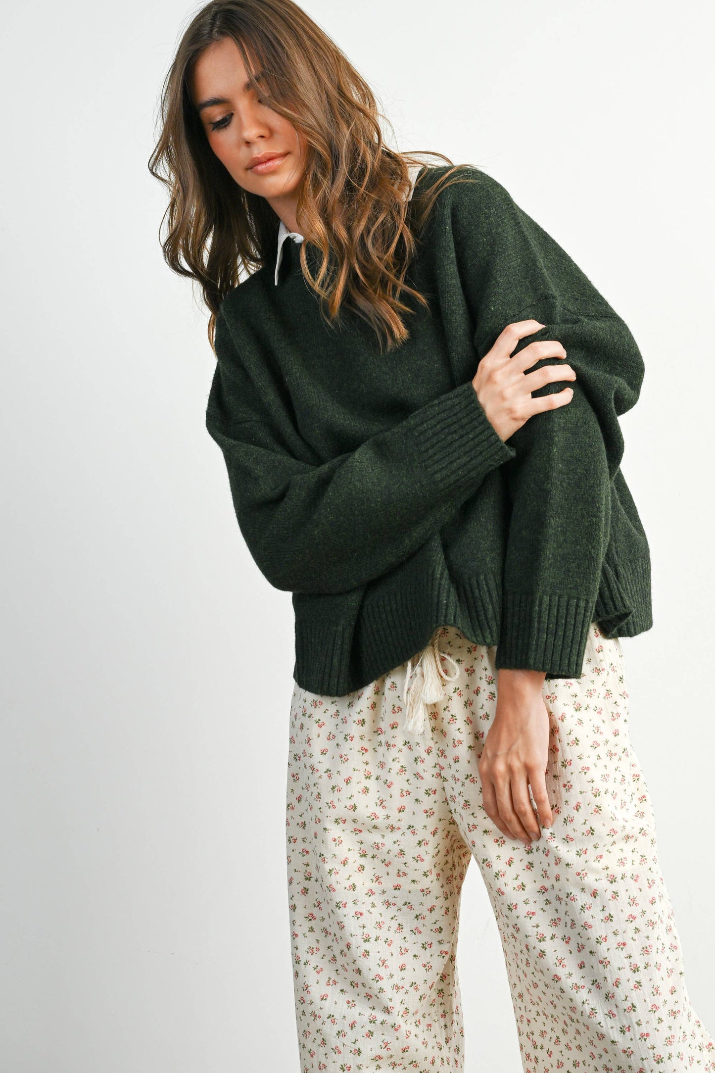 Tie-back Sweater - BMW7815