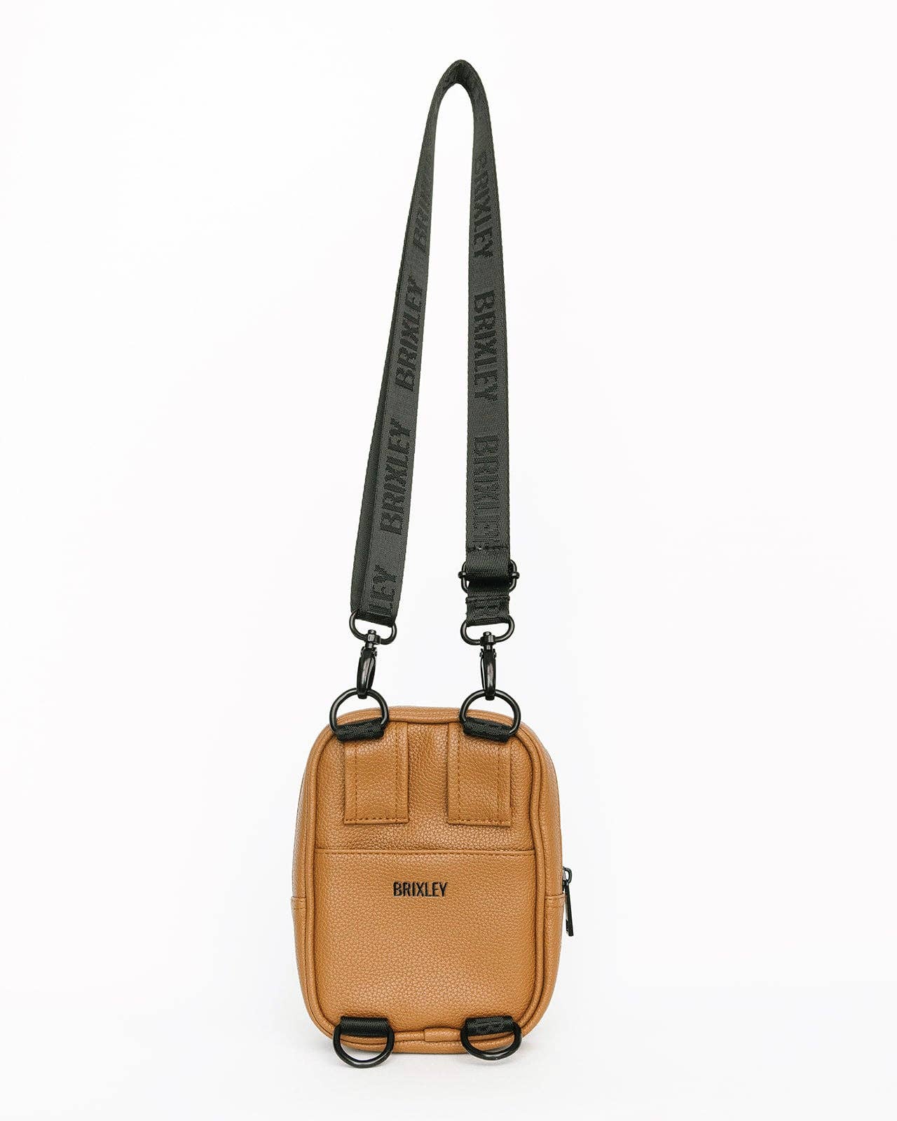 Leather Toffee Crossbody Sling