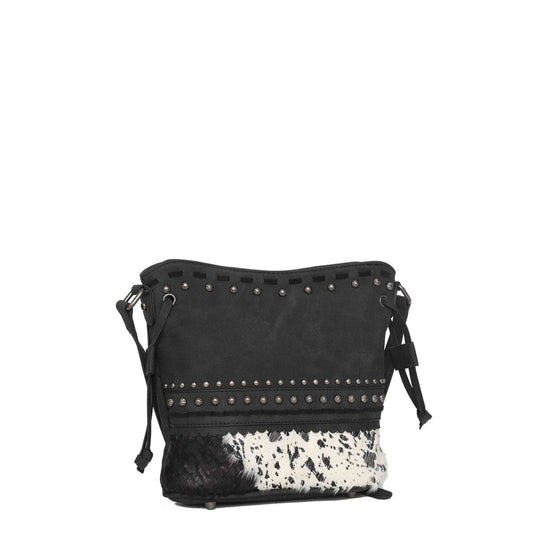 TR142-8360 Trinity Ranch Hair-On Cowhide Collection Crossbod