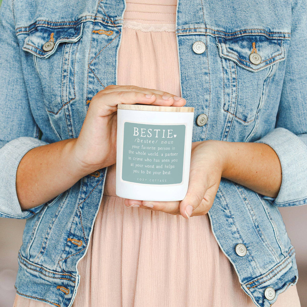 Bestie Definition Friend Gift Soy-Based Candle