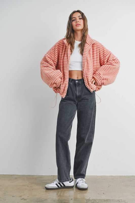 Collared Puffer Jacket - BMJ7497
