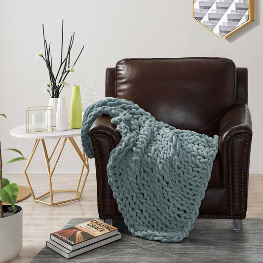 Chenille Knit Throws