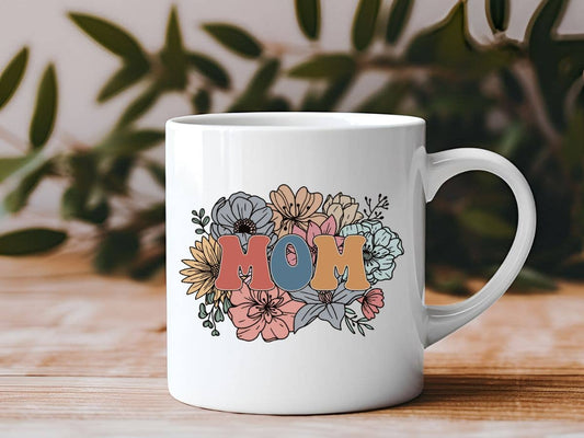 Mom Flower Mother's Day 11 oz Coffee Mug