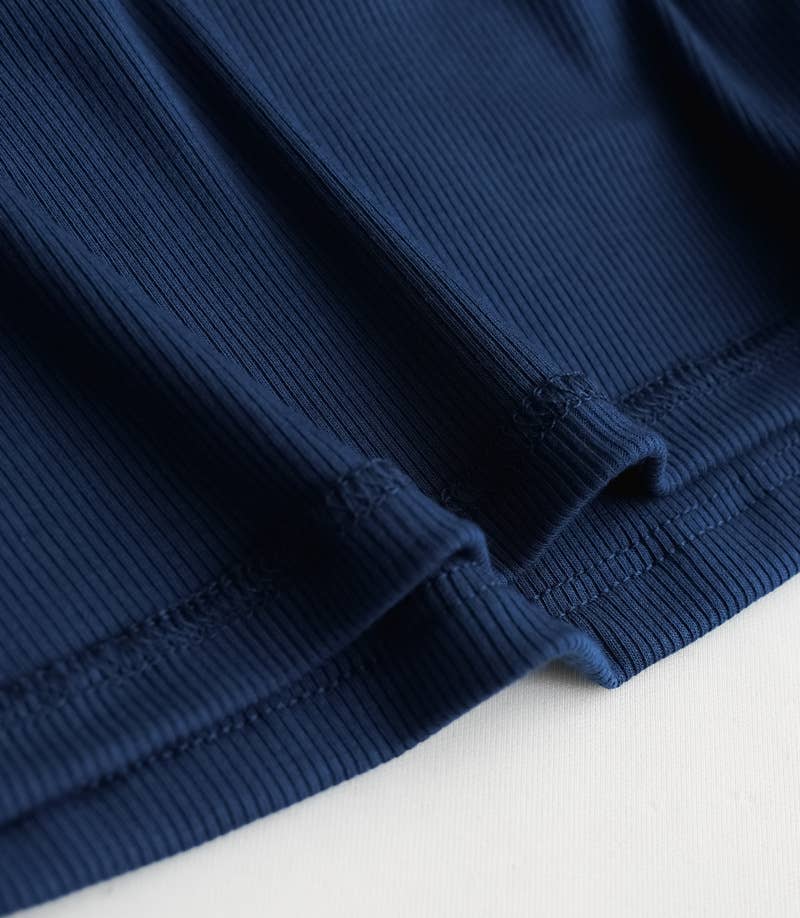 Essential Basic Rib Soft tank top w built in bra