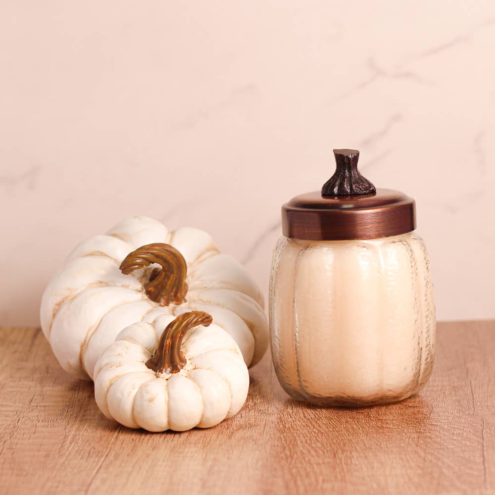 Pumpkin Swirl – 15oz Pumpkin Fall Scented Jar Candle