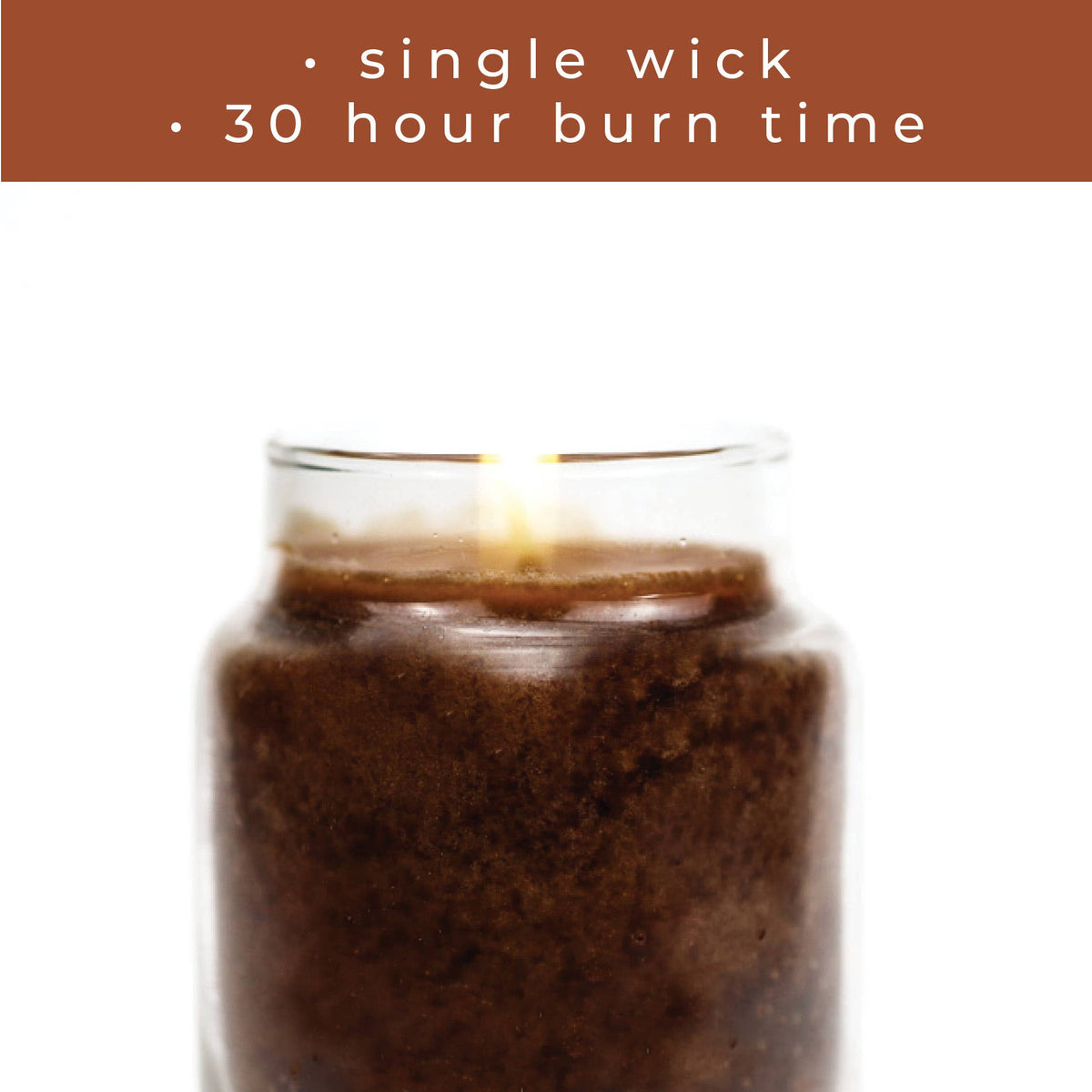 Nutmeg & Spice – 6oz Fall Scented Jar Candle Gift