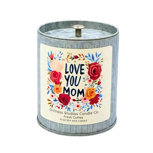 Love You Mom Spring Farmhouse Candles - Mothers Day Gifts
