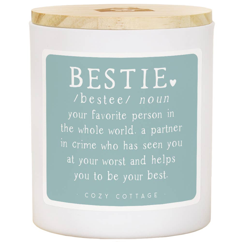 Bestie Definition Friend Gift Soy-Based Candle