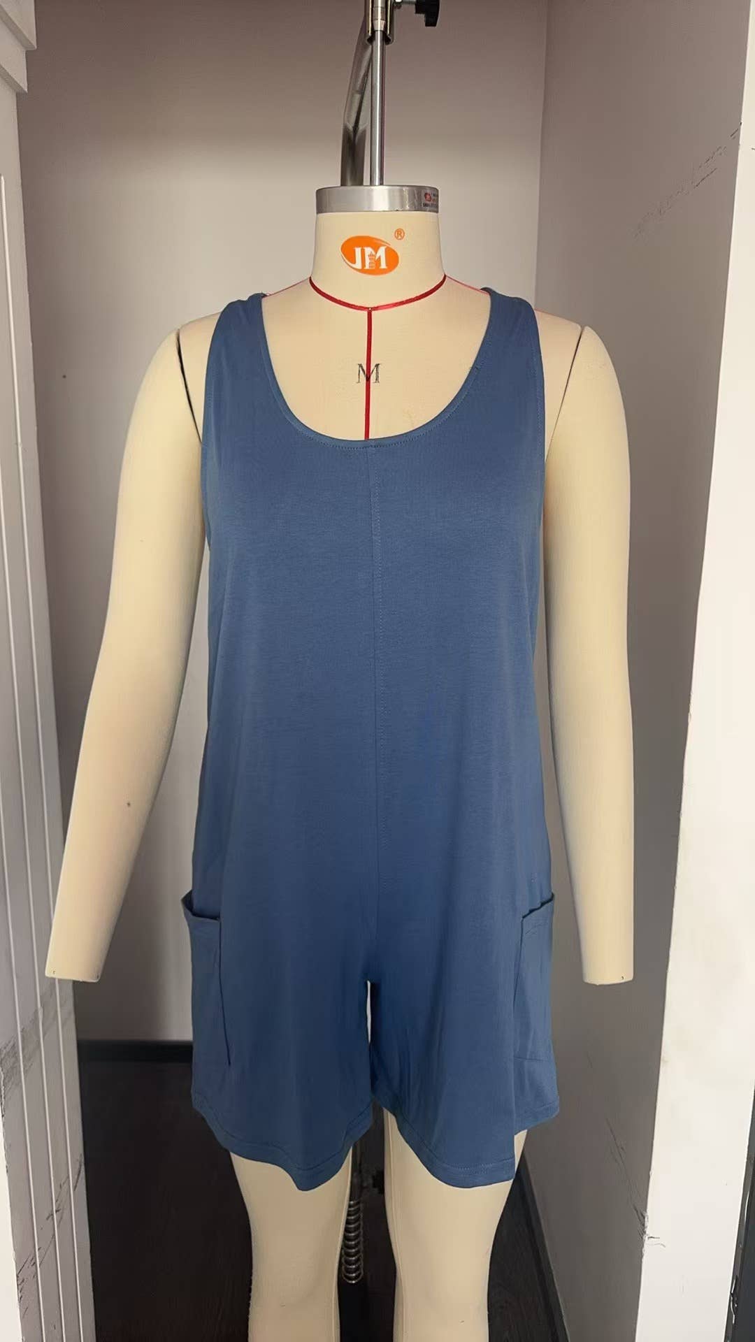 Loose Racerback Tank romper