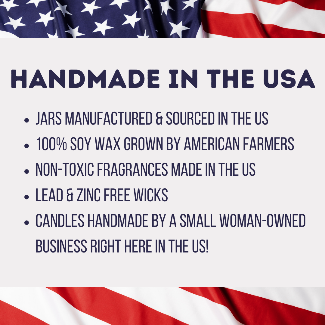 Lavender Fields Soy Wax Candle Rustic Farmhouse