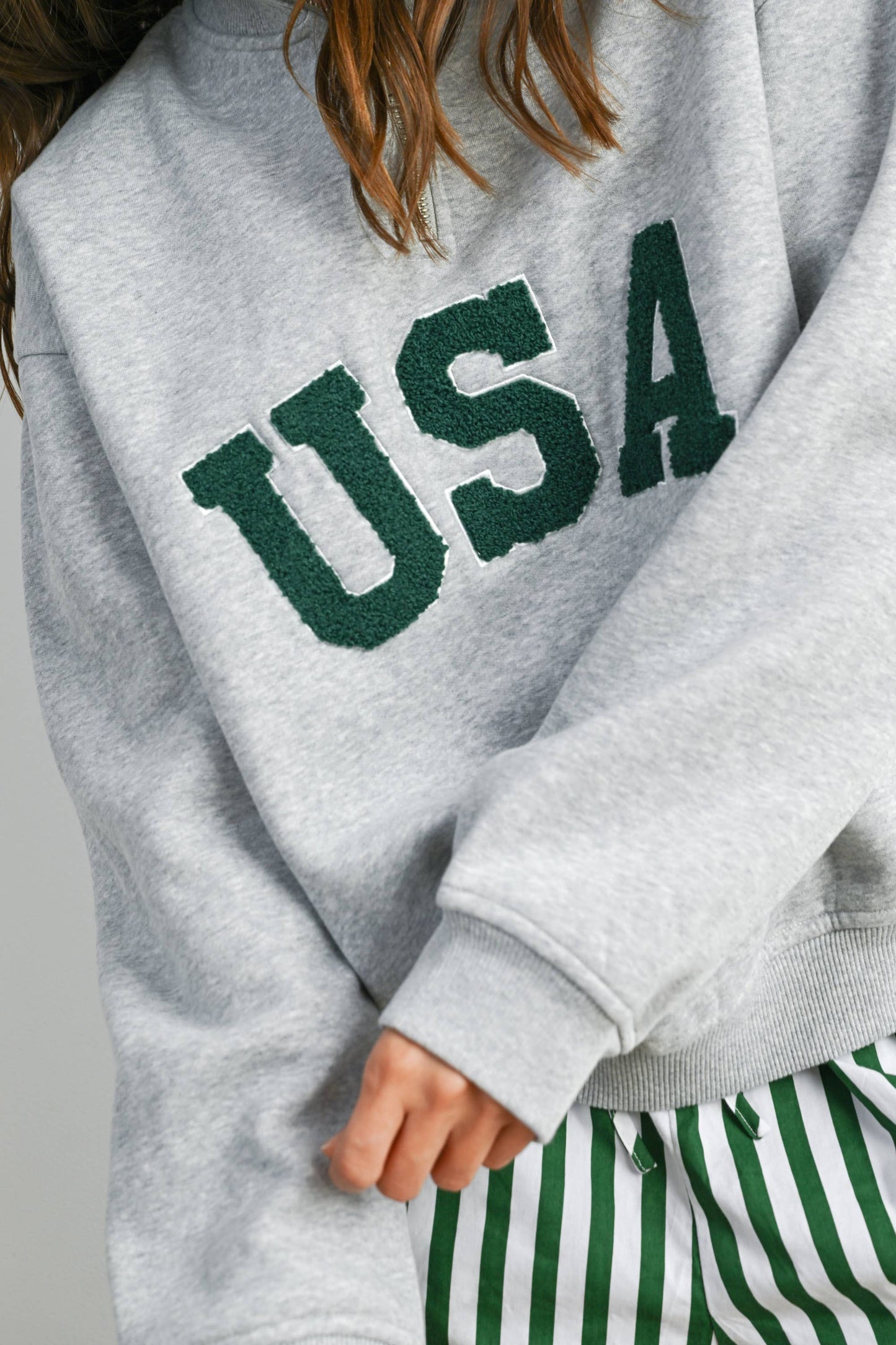 Quarter Zip Long Sleeve Top - BMT7795