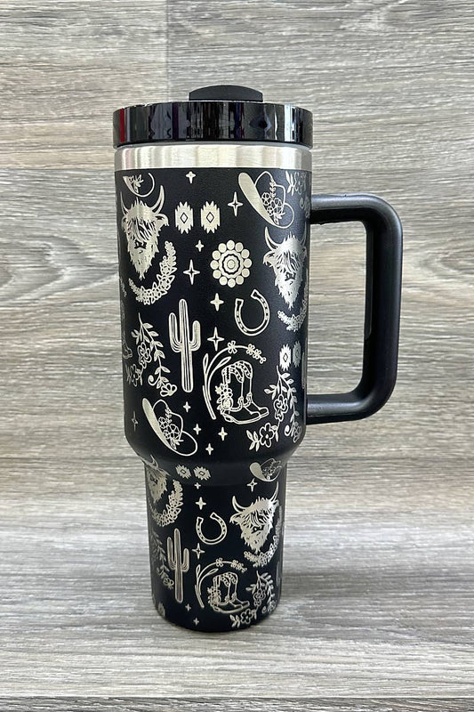 WESTERN STAINLESS STEEL TUMBLERS CUP 40oz