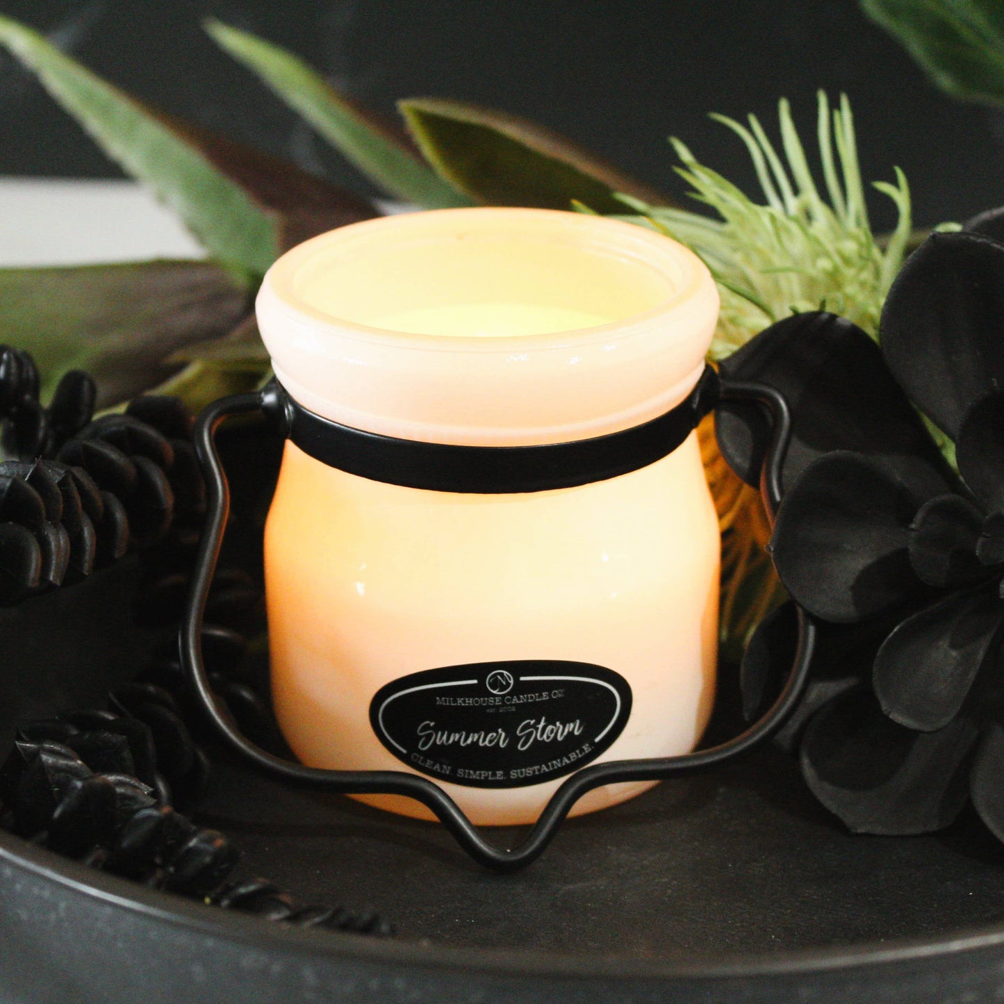 5 oz CreamJar Candle: Summer Storm