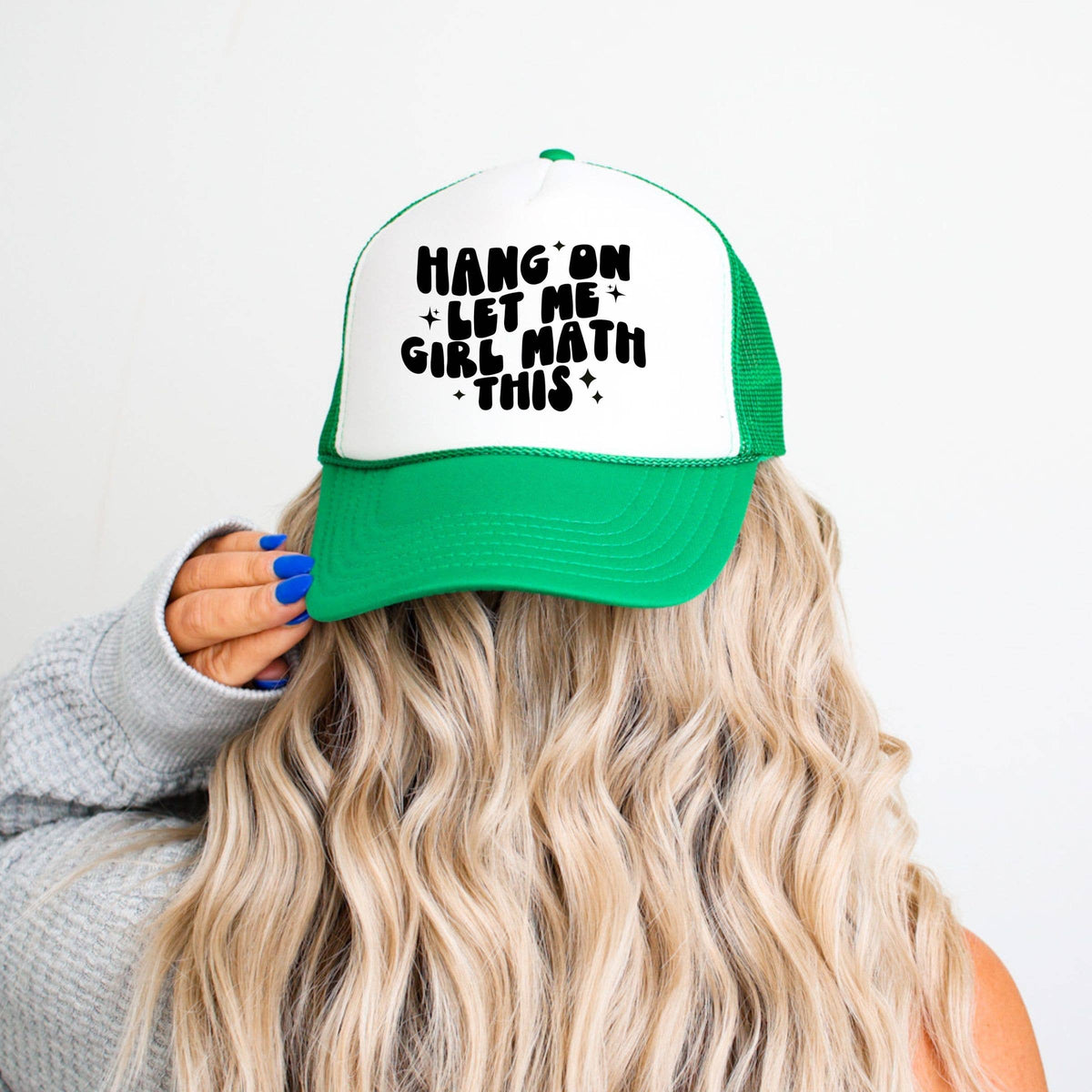 Girl Math Trucker Hat, Fall Western Trucker Hat