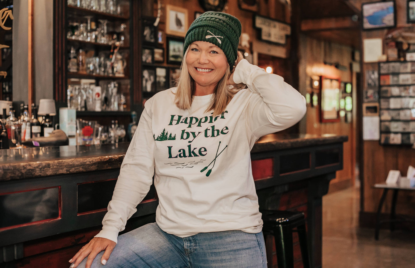 Ringspun Happier by the Lake Long Sleeve