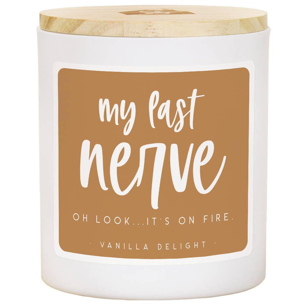 My Last Nerve Funny Soy-Based Candle