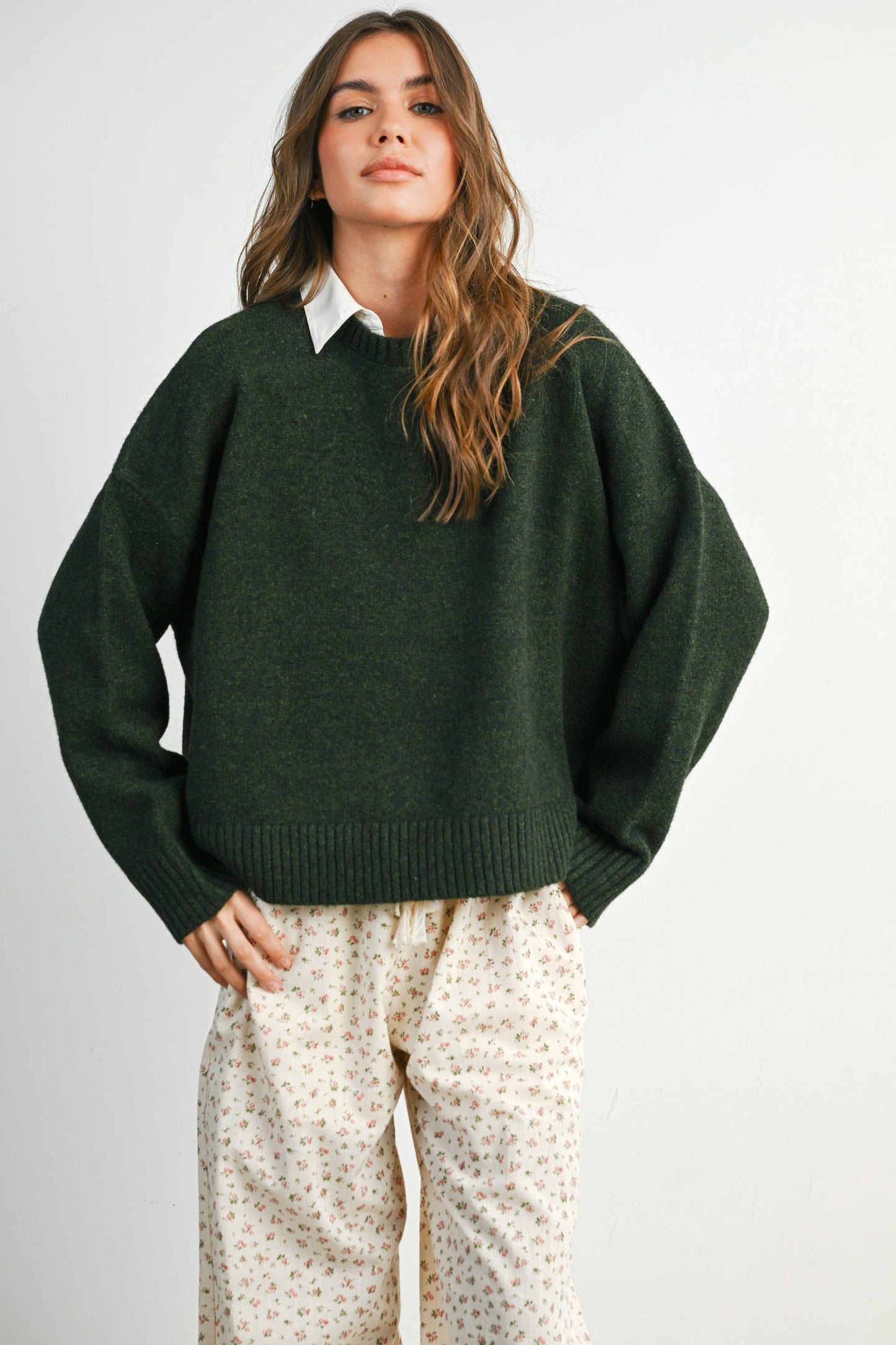 Tie-back Sweater - BMW7815