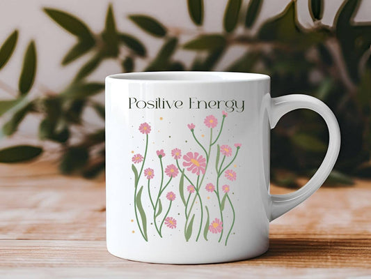 Positive Energy Inspirational 11 oz Coffee Mug