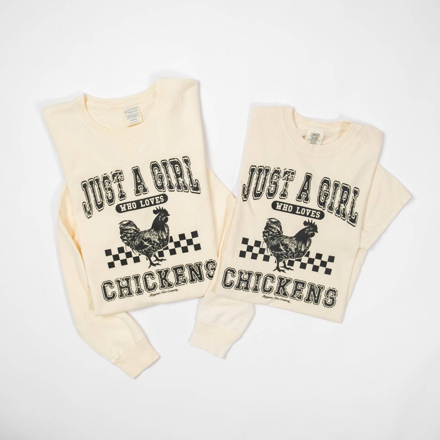 Western 'Just A Girl Who Loves Chickens' Graphic Women's Tee