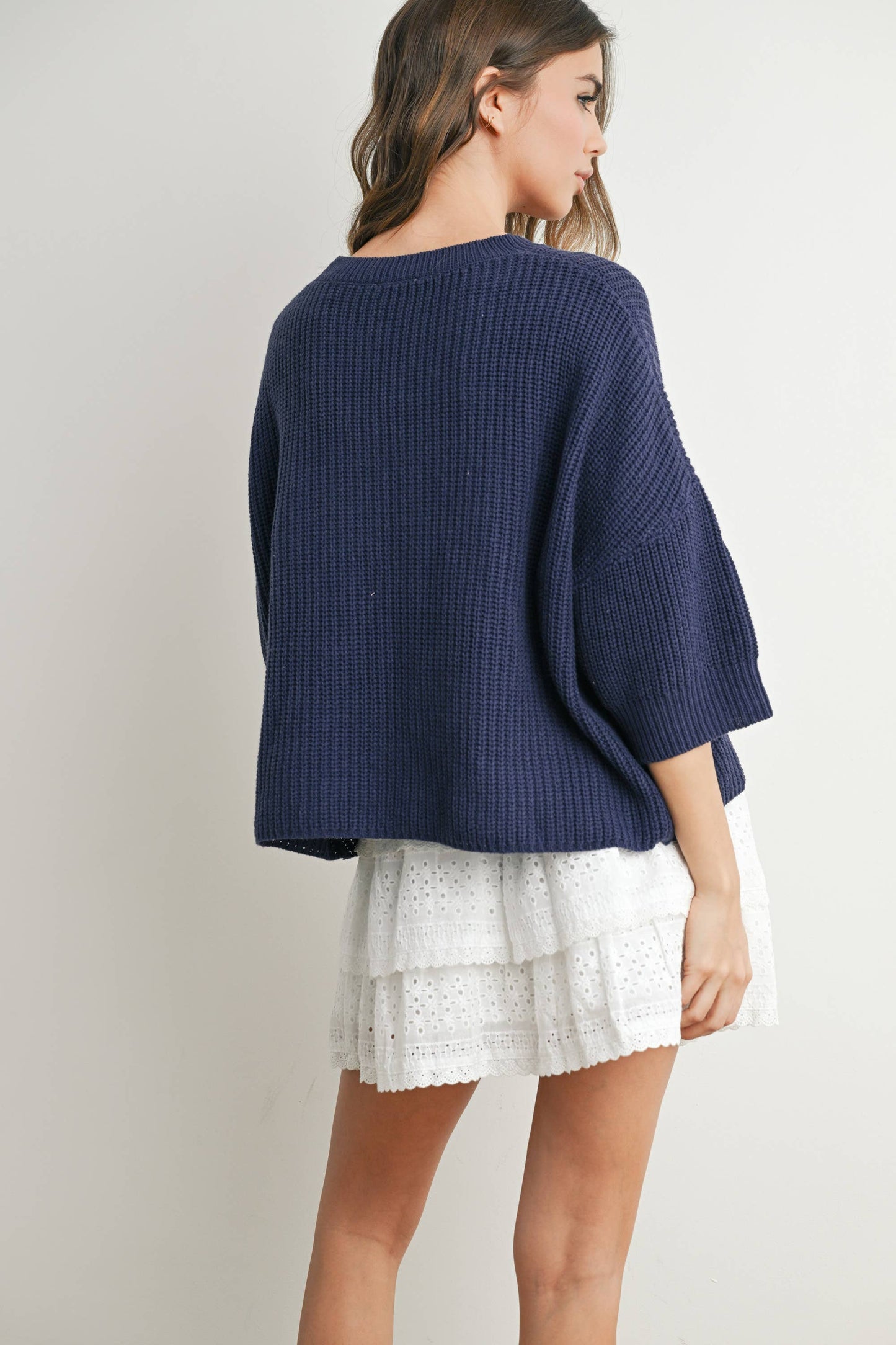 Flag Print Knit Sweater - BMW7691