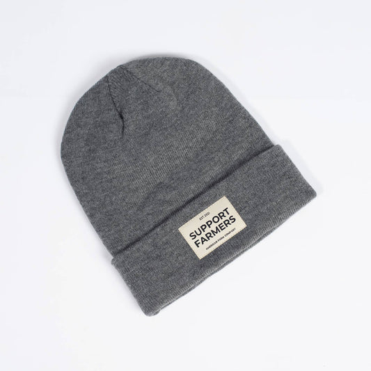 Western Grey ‘Support Farmers’ Beanie