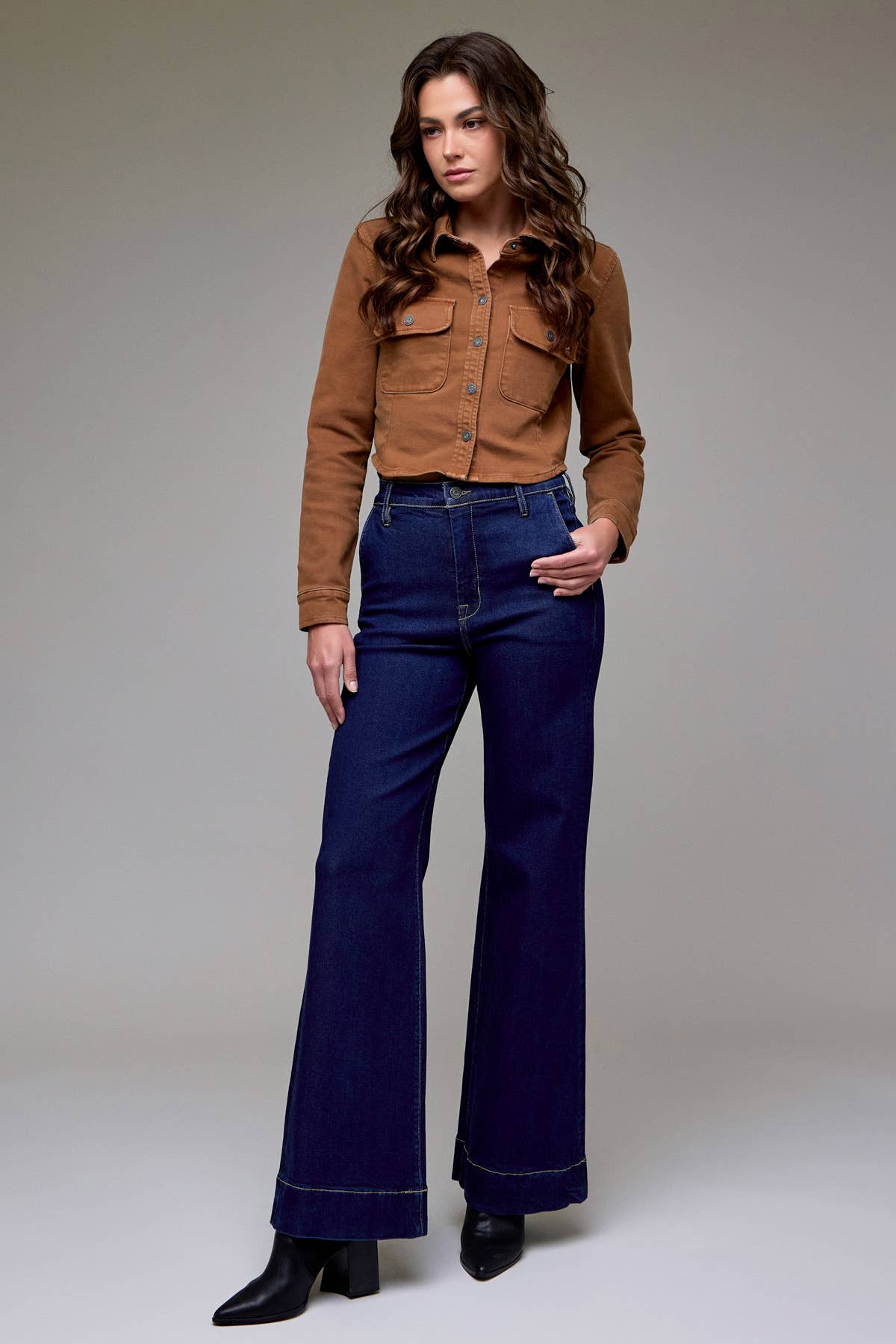 Rinse Wash Stretch Trouser Comfort Flare