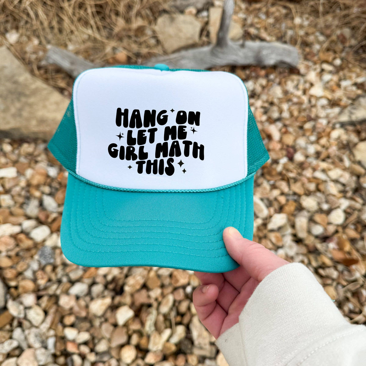 Girl Math Trucker Hat, Fall Western Trucker Hat