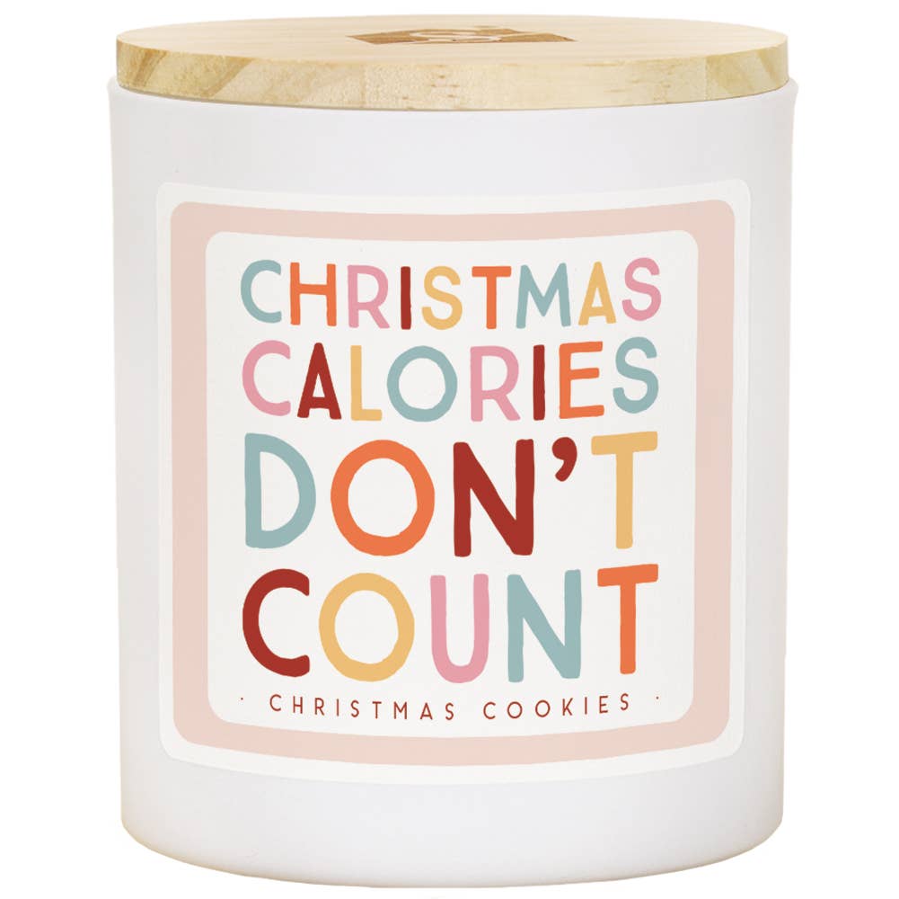 Christmas Calories Christmas Soy-Based Candle