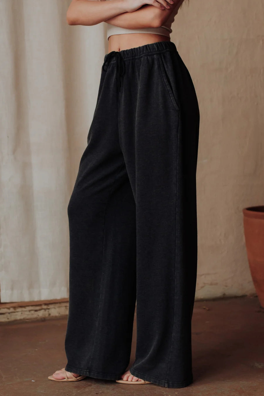 Panache - Washed Soft Sweatpants -