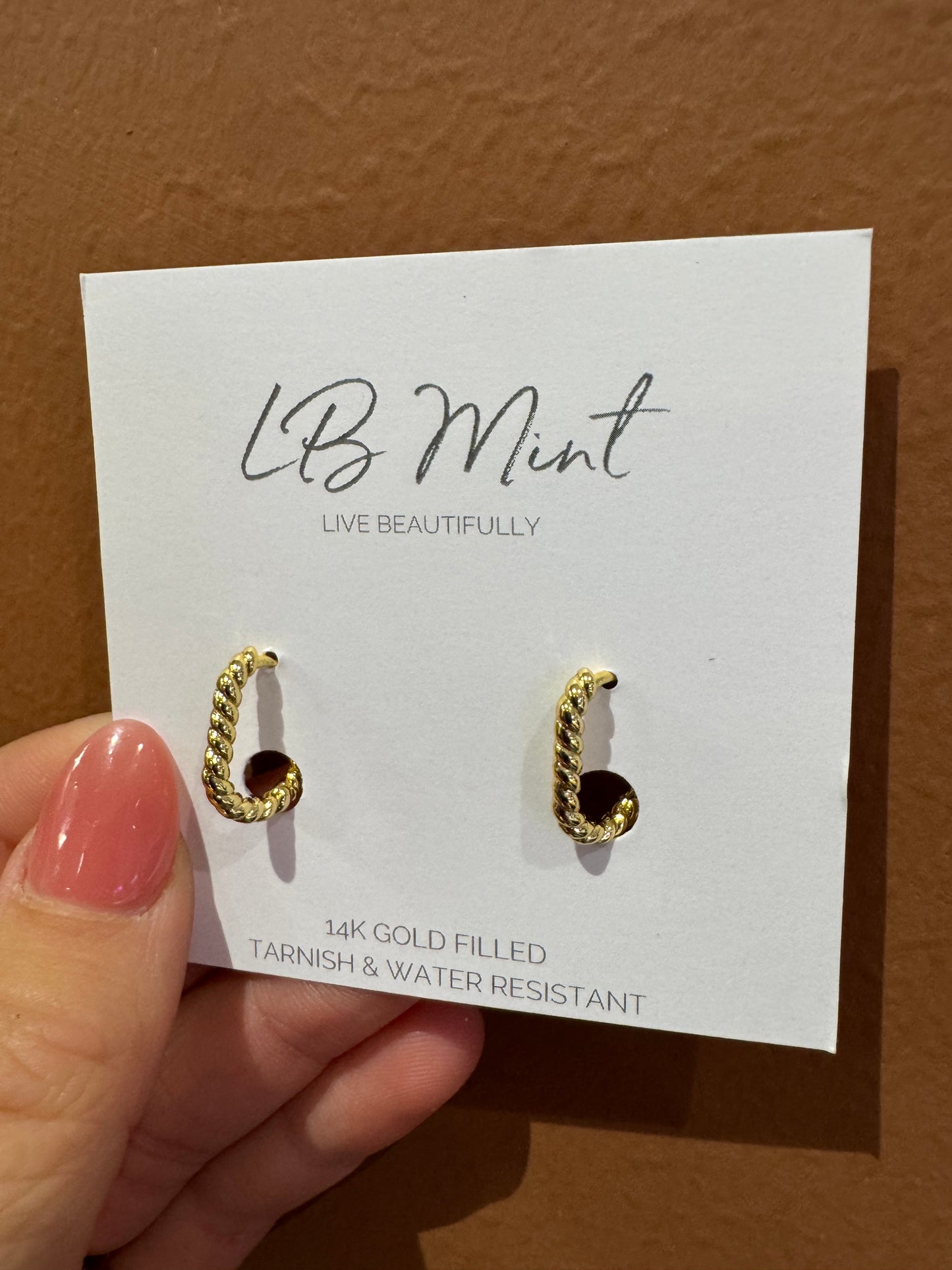 LeGlitz - Rope Hoop Earring -