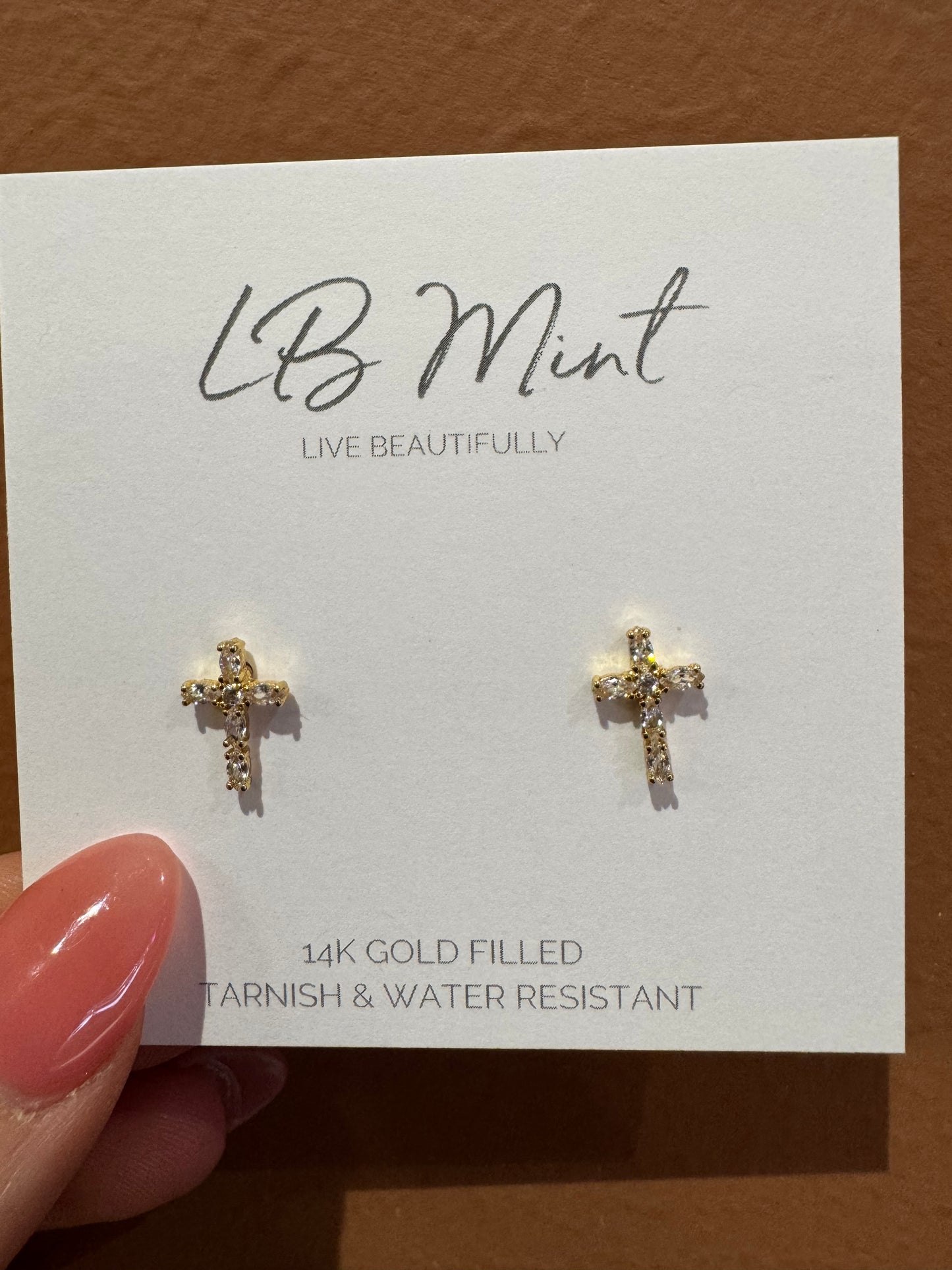 LeGlitz - Cross Earring -