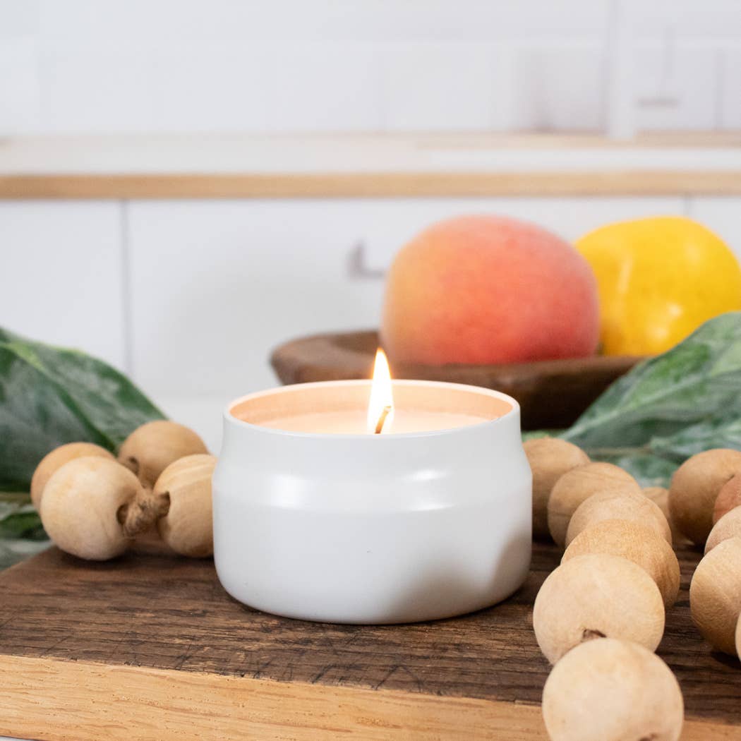 3.75 oz Traveler Tin Candle: Barn Dance