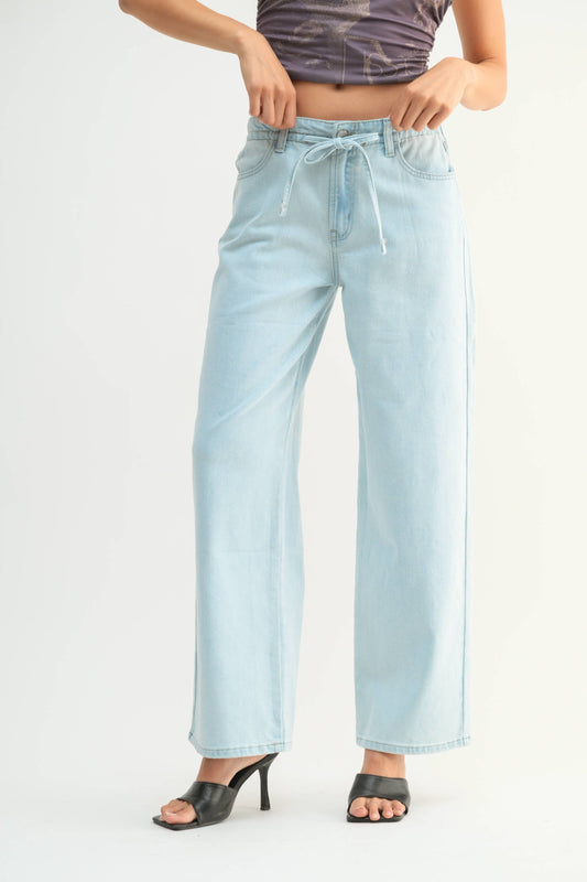 DP795 - LT - Drawstring Wide Leg