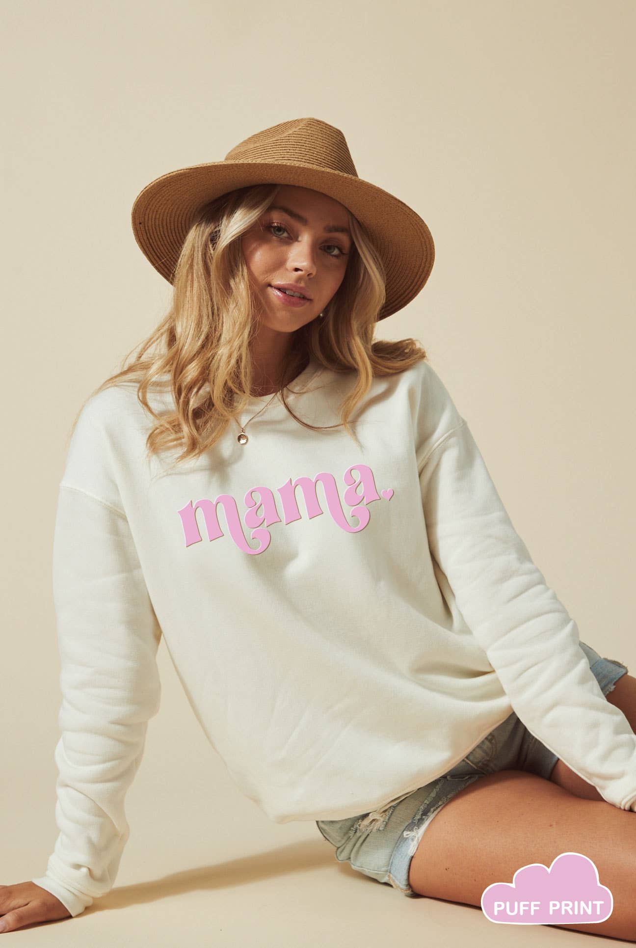 MAMA PUFF Graphic Sweatshirt