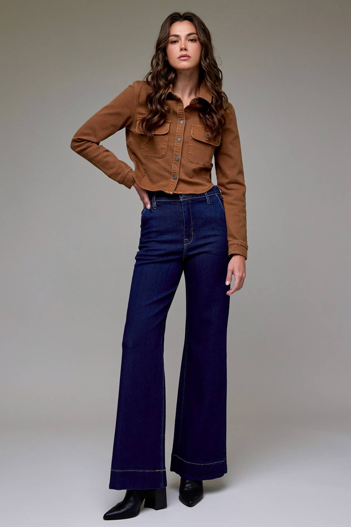 Rinse Wash Stretch Trouser Comfort Flare