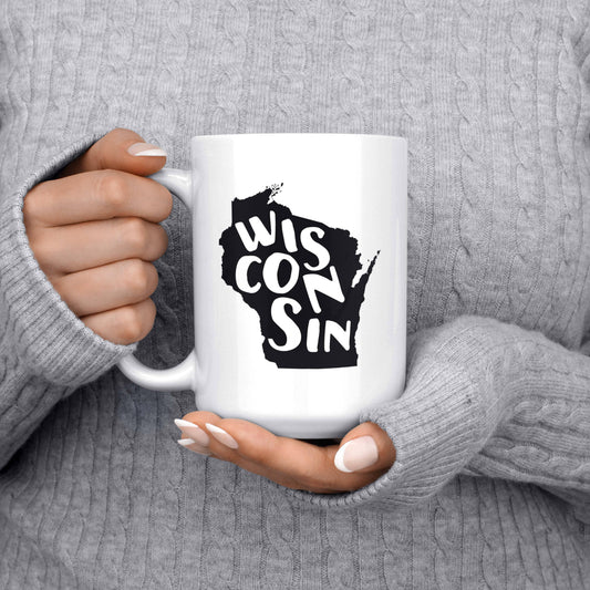 Wisconsin 15oz Coffee Mug