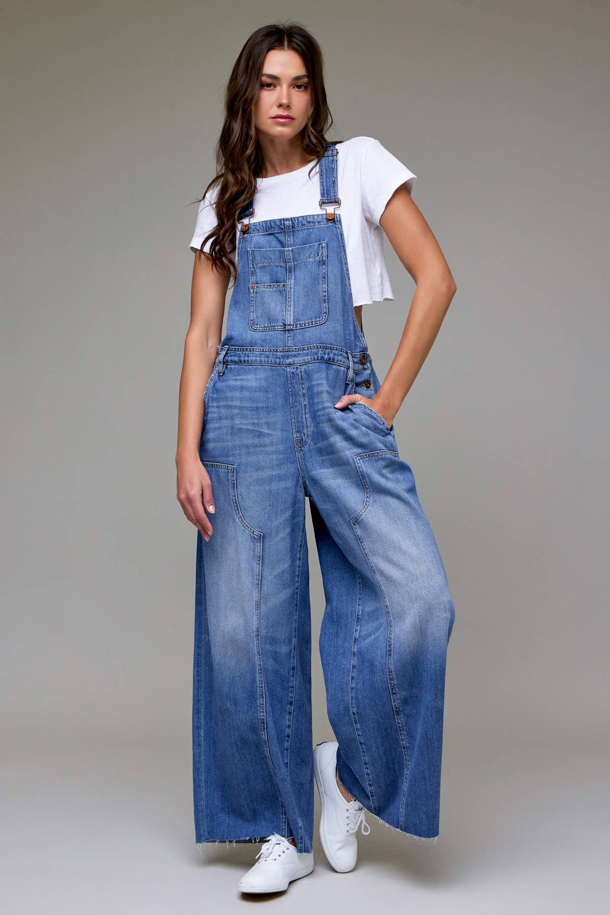 Medium Wash Super Soft Western 30" Inseam Overall