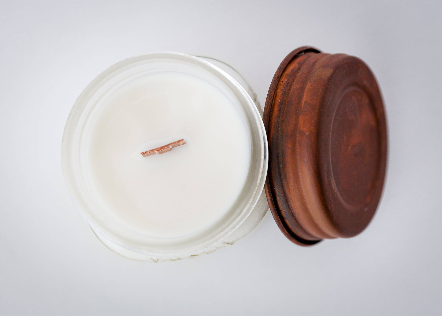 Lavender Fields Soy Wax Candle Rustic Farmhouse